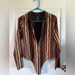 Puakenikeni print one-piece swimsuit. Limited edition.